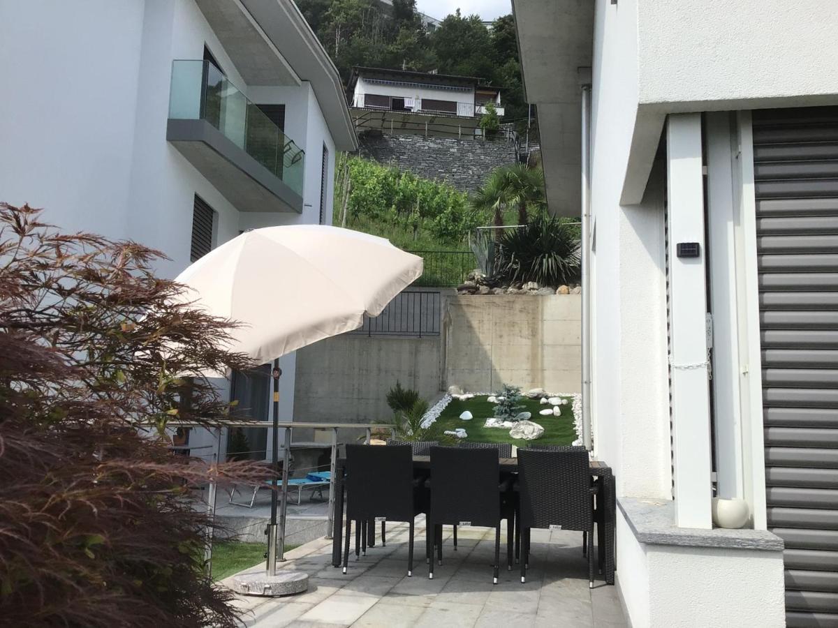Moderno Bilocale Vista Lago Maggiore Gordola Exterior foto