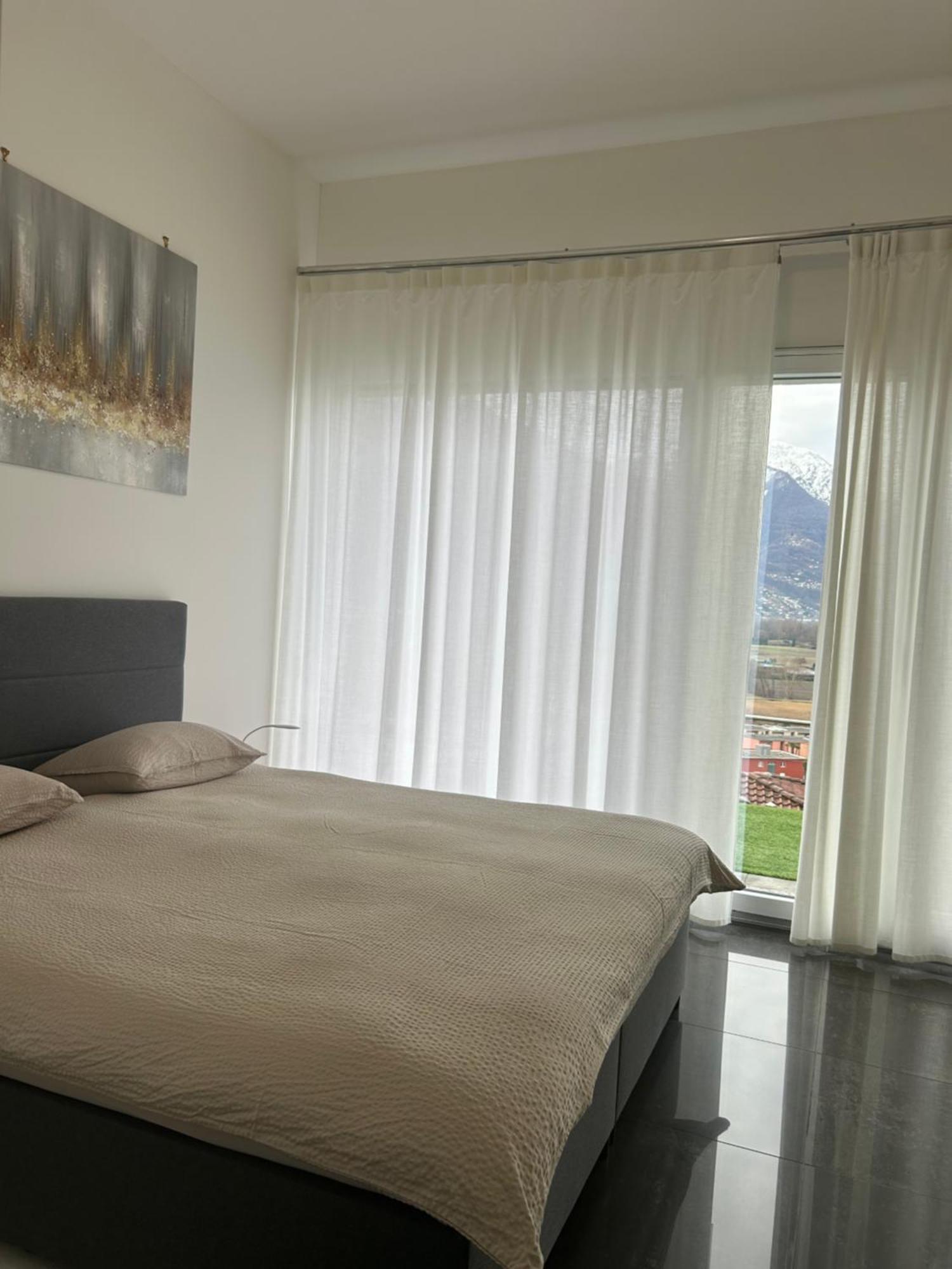 Moderno Bilocale Vista Lago Maggiore Gordola Exterior foto